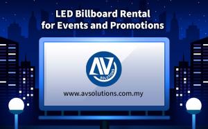 LED Billboard Rental for Events and Promotions