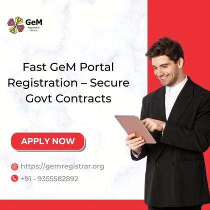 Fast GeM Portal Registration – Secure Govt Contracts