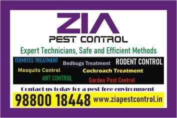 Zia pest Control | Anti Termite Treatment Special Discount price | 7043