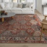 Vince Rosso Carpet – Vintage Red Medallion Style
