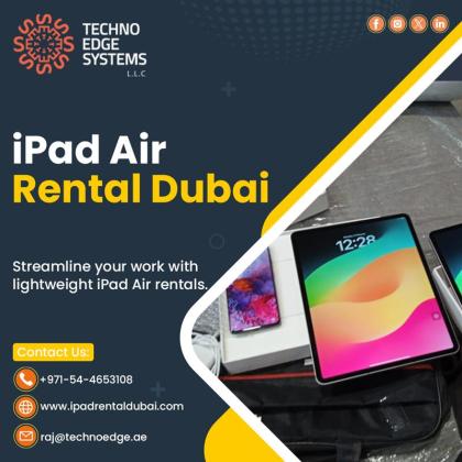 How to Rent an iPad Air in Dubai for a Business Event?