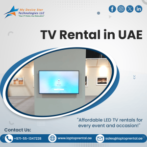 Smart Android TV Rentals UAE with Voice Control