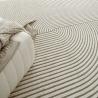 Maze Sandy Curves and Lines Patterned Carpet