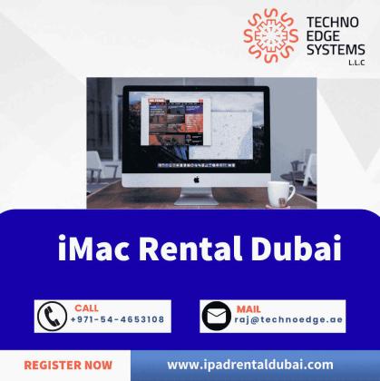 Elevate Your Workspace with iMac Rental Solutions