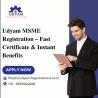 Udyam MSME Registration – Fast Certificate & Instant Benefits