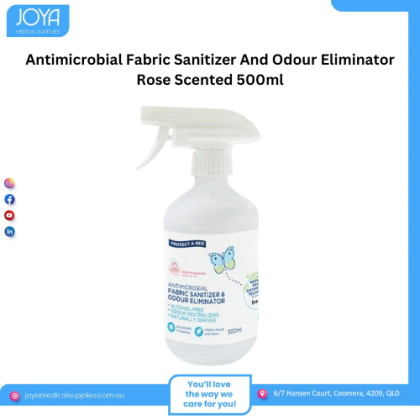 Antimicrobial Fabric Sanitizer And Odour Eliminator Rose Scented 500ml - Joya Medical Supplies
