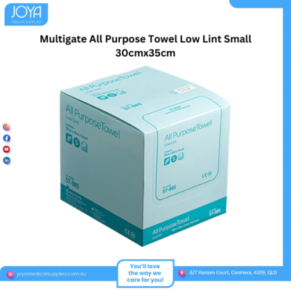 Multigate All Purpose Towel Low Lint Small 30cmx35cm - Joya Mediccal Supplies