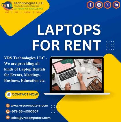 Smart Office Setup Using Laptops for Rent for Any Project?
