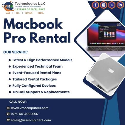 How Does Macbook Pro Rental Support High-Performance Tasks?
