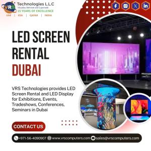 Premium Led Screen Rental Dubai Services?
